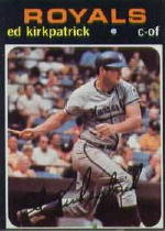 1971 Topps Baseball Cards      299     Ed Kirkpatrick